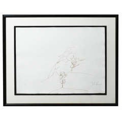 1970 Hand Signed John Lennon "Bag One" Lithograph