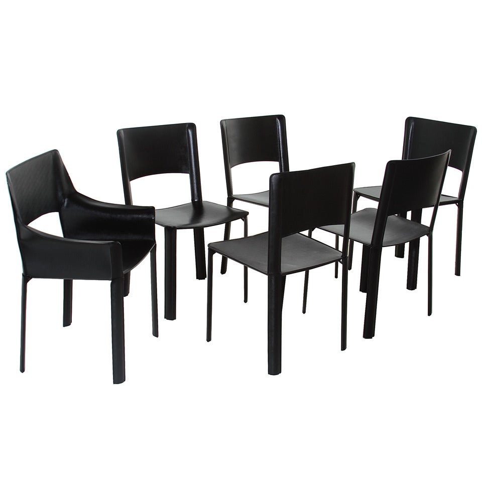 a set of 6 de couro of brazil dining chairs for sale at 1stdibs a set of 6 de couro of brazil dining chairs for sale at 1stdibs
