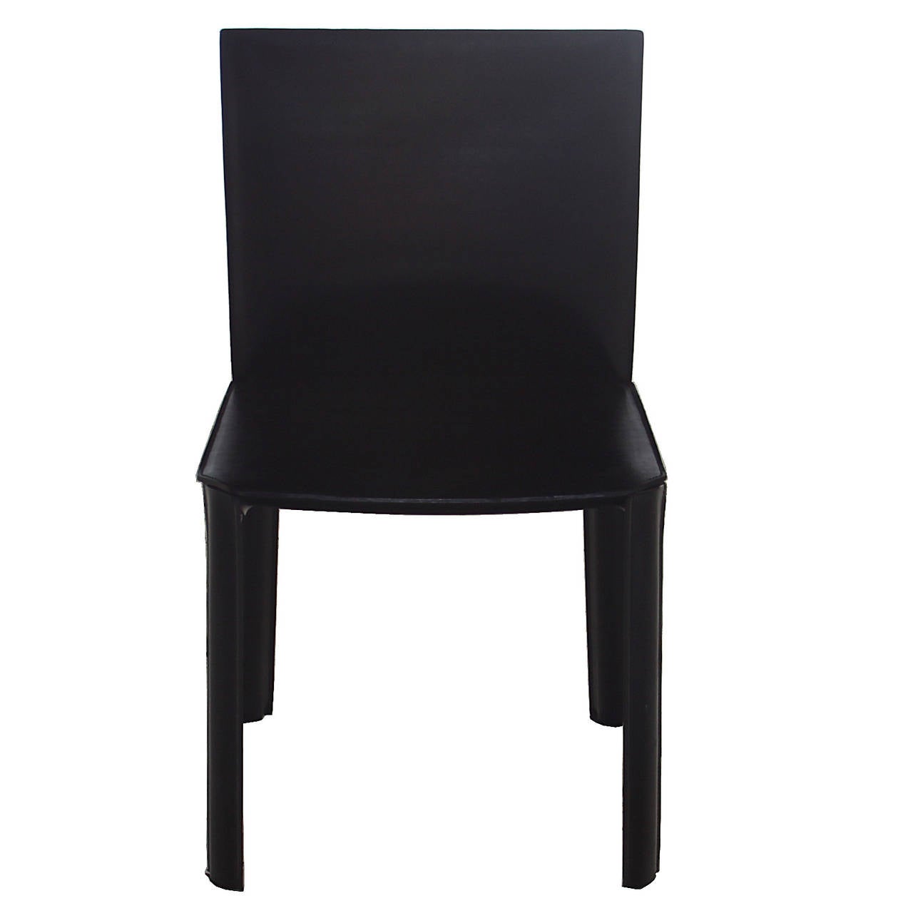 single leather chair