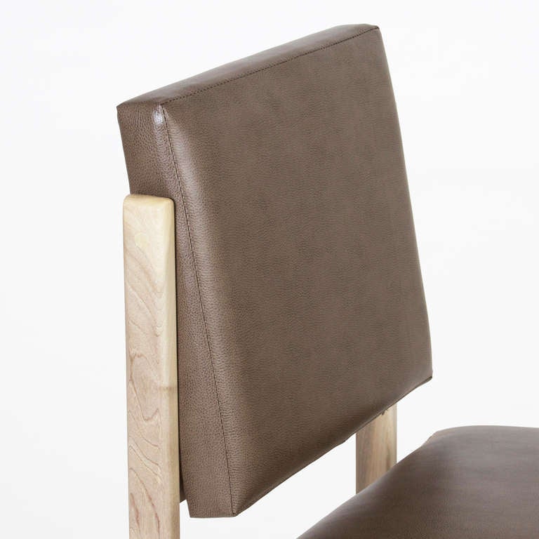 The Basic Dining Chair in Bleached Walnut by Thomas Hayes Studio 4