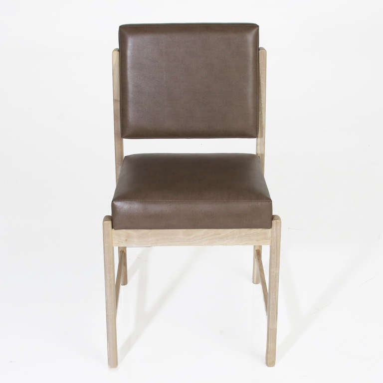 The Basic Dining Chair in Bleached Walnut by Thomas Hayes Studio 2