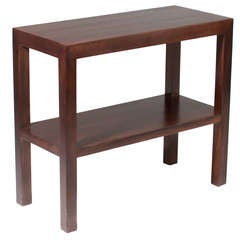 Simple Dunbar Walnut Petit occasional or console table