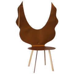 Cadeira Anjo Duorada/Angel Gold chair by Alê Jordão