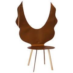 Cadeira Anjo Duorada/Angel Gold chair by Alê Jordão 1