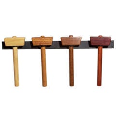 Exotic Brazilian Wood Mallets by Calixto Rodrigo