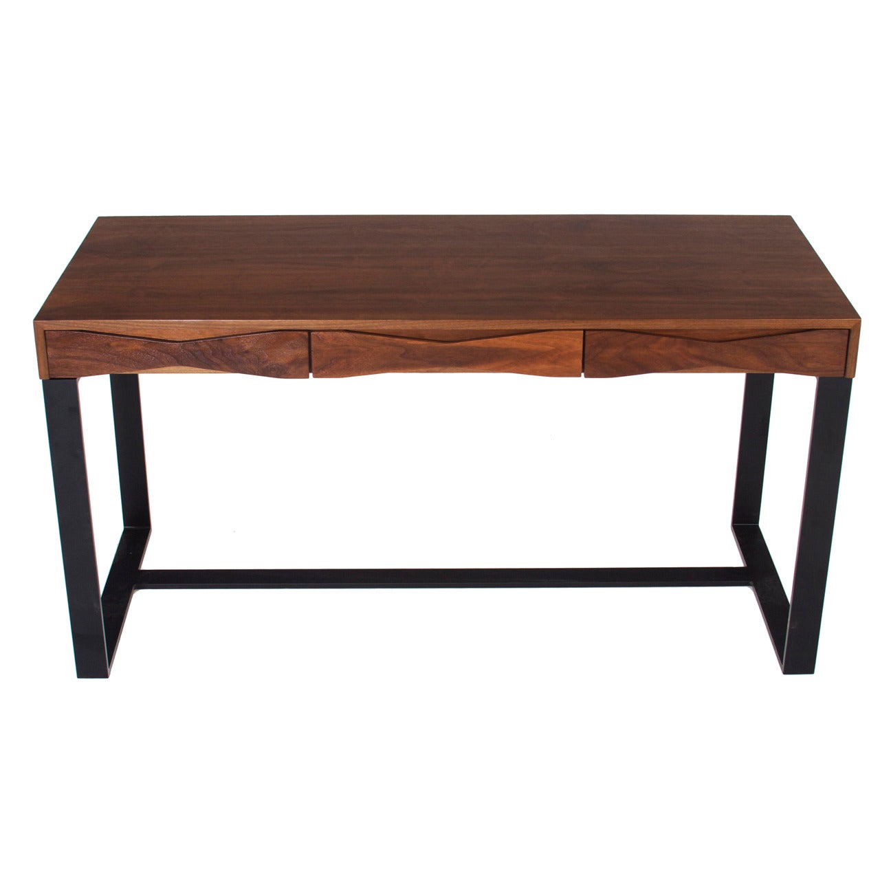 Angled Quadrar Desk by Thomas Hayes Studio For Sale