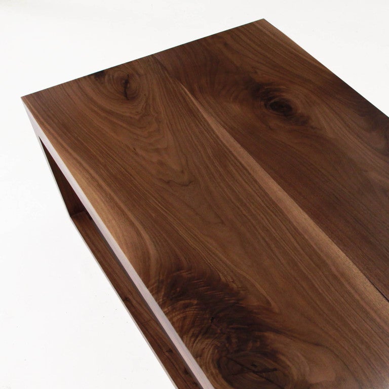 Contemporary The Basic Coffee Table in Walnut by Thomas Hayes Studio