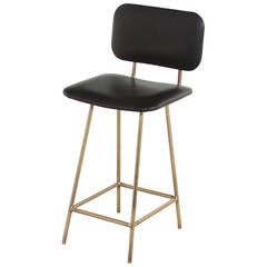 The Brass Petra Bar Stool