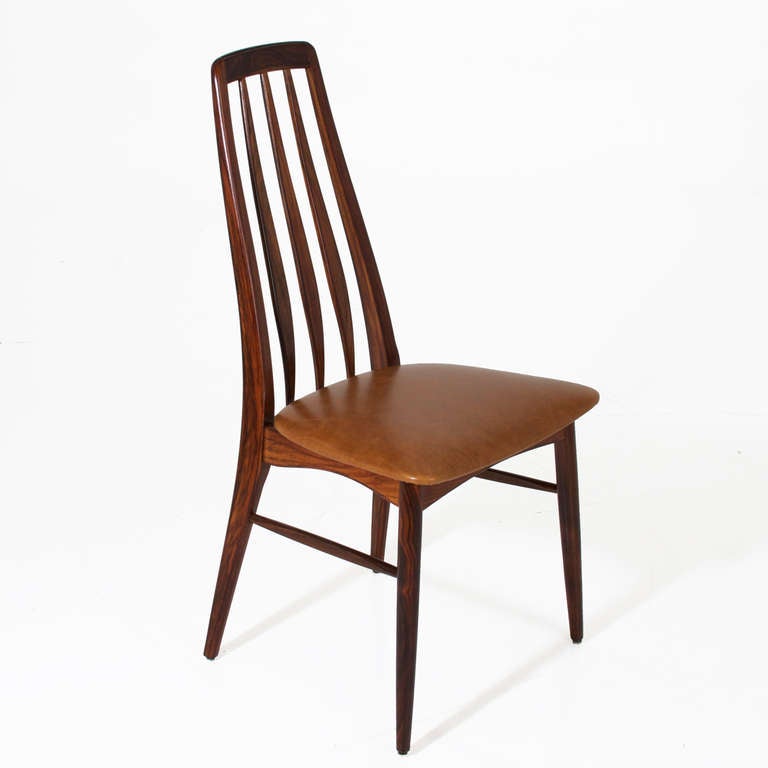 Set of Six Rosewood Dining Chairs by Koefoeds-Hornslet 2