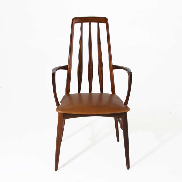 Set of Six Rosewood Dining Chairs by Koefoeds-Hornslet 1