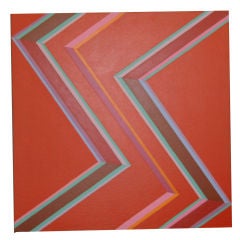 Untitled acrylic on Masonite by John Barbour 3