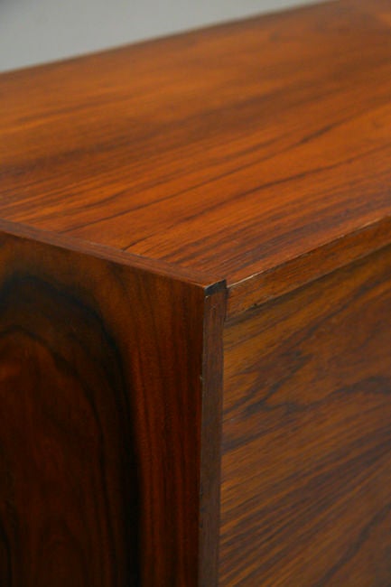 Brazilian Rosewood buffet with brass accents 3