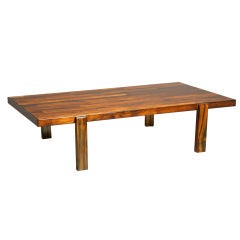 Patchwork Rosewood coffee table by Jorge Zalszupin for L
Atelier