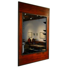 Large Custom Brazilian Rosewood Mirror