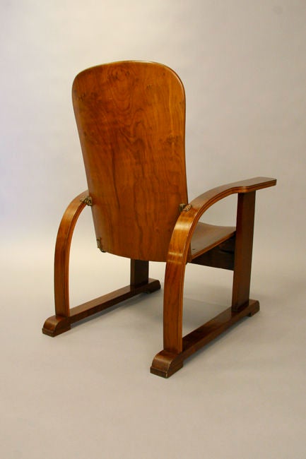 Mid-20th Century Mahogany Lounge Chair by Cimo from Brazil