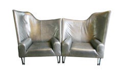 Pair of "Torso " chairs by Paolo Deganello for Cassina