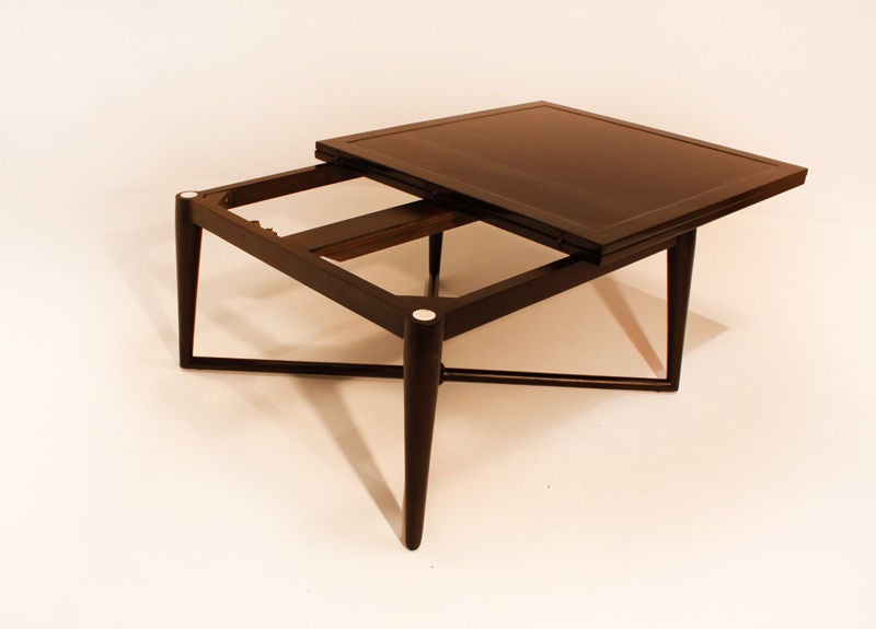 Extendable Coffee Table mid century x base and tapered legs mahogany coffee table with Extendable Coffee Table mid century x base and tapered legs mahogany coffee table with