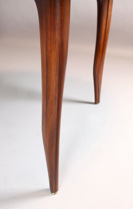 Mid-20th Century Oval Solid Cherry Dining Table by Ray Leach For Sale