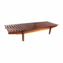 Rosewood "Mucki" style bench or coffee table Celina Moveis