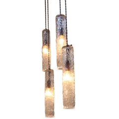 Elegant Italian glass crystal pendants