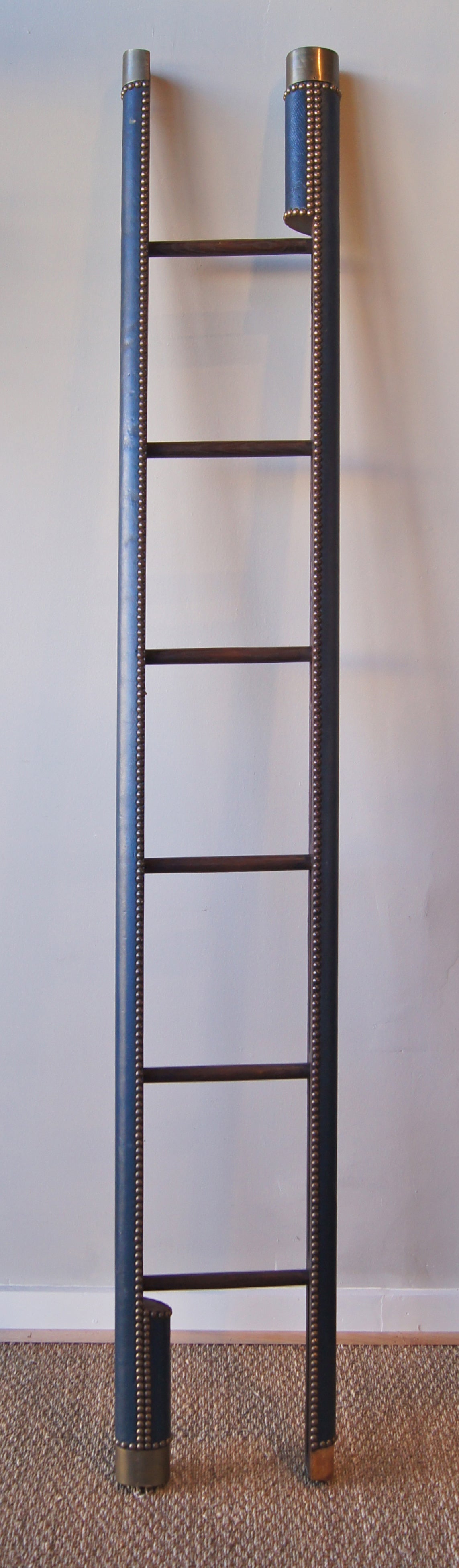 Early 20th Century Folding Pole Ladder