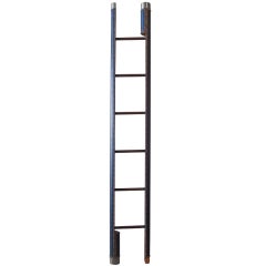 Early 20th Century Folding Pole Ladder
