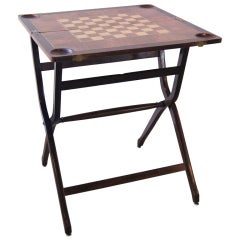 Unusual Folding Campaign Style Games Table