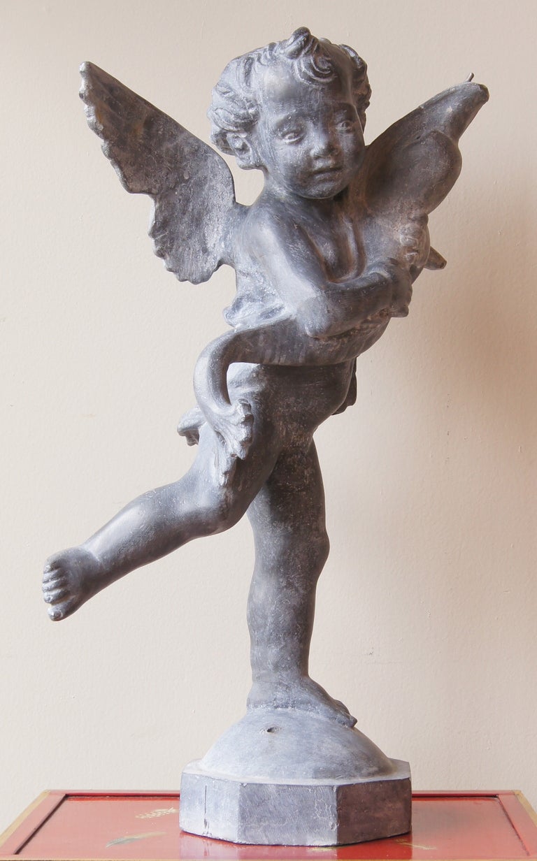 English Cast Lead Fountain 1