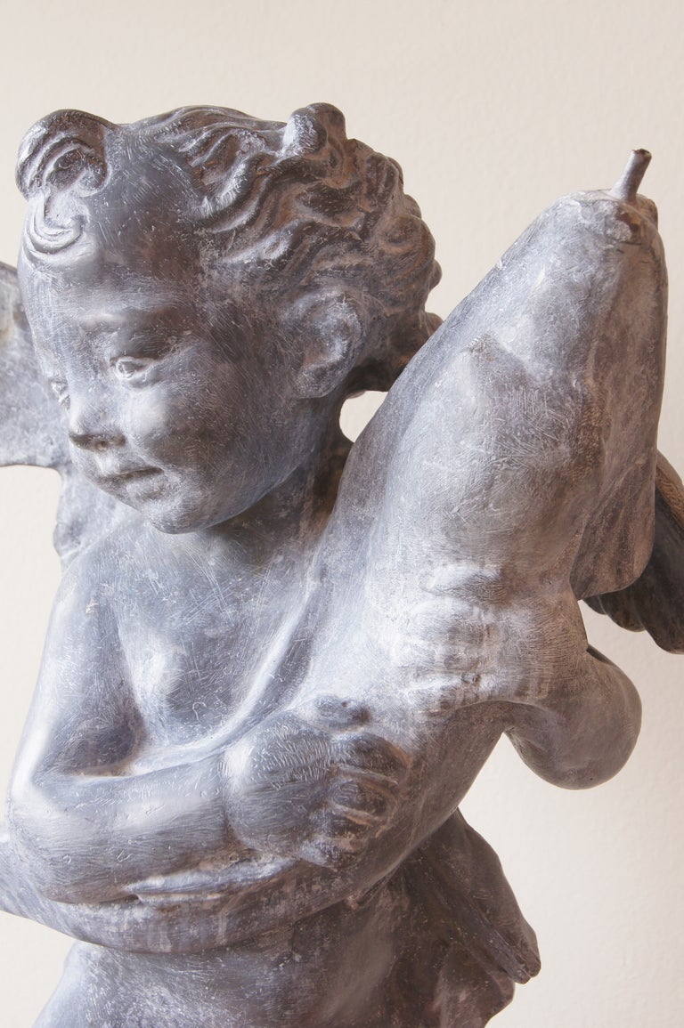 English Cast Lead Fountain 3