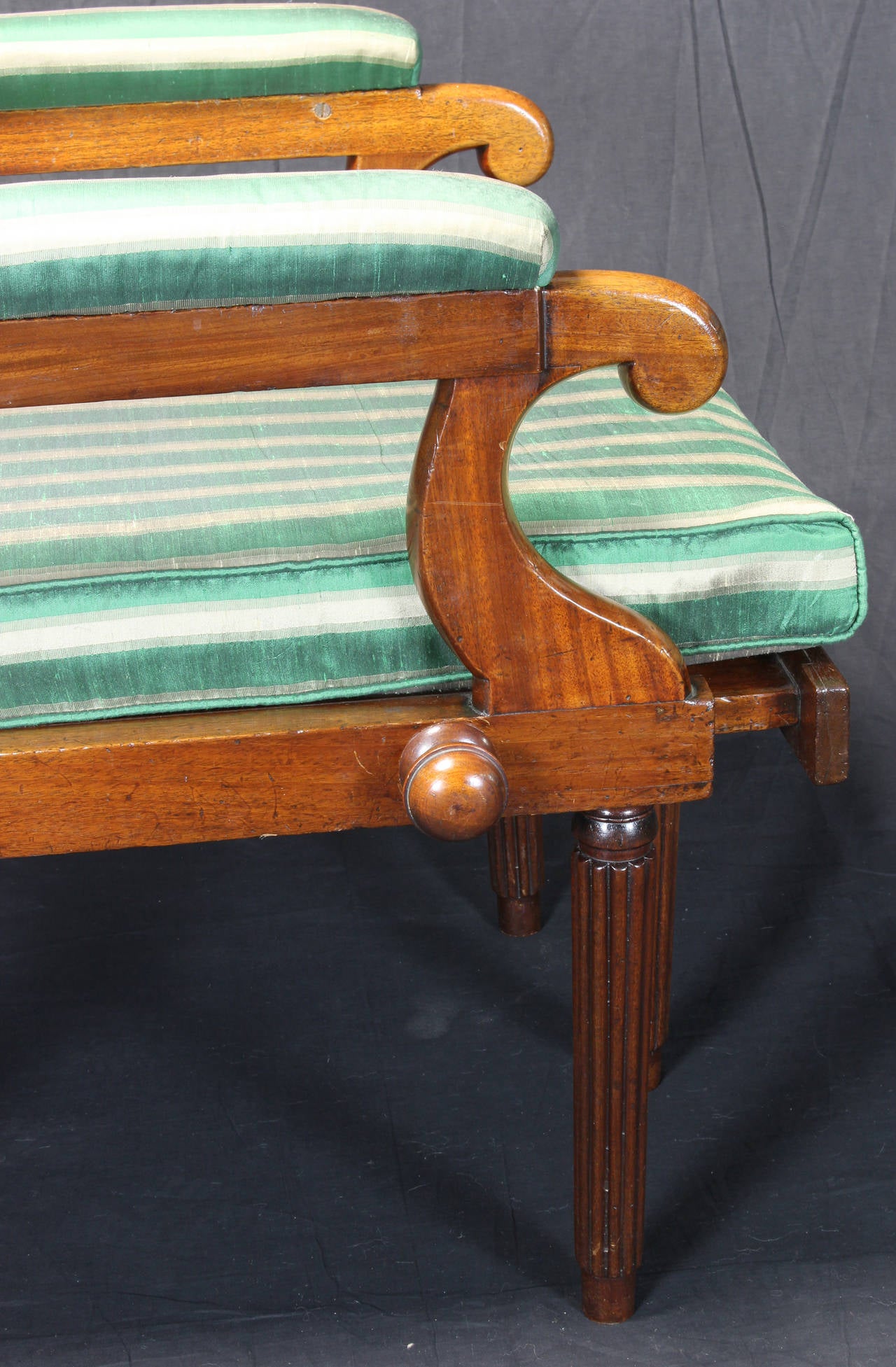 19th Century English Campaign Chair For Sale 1