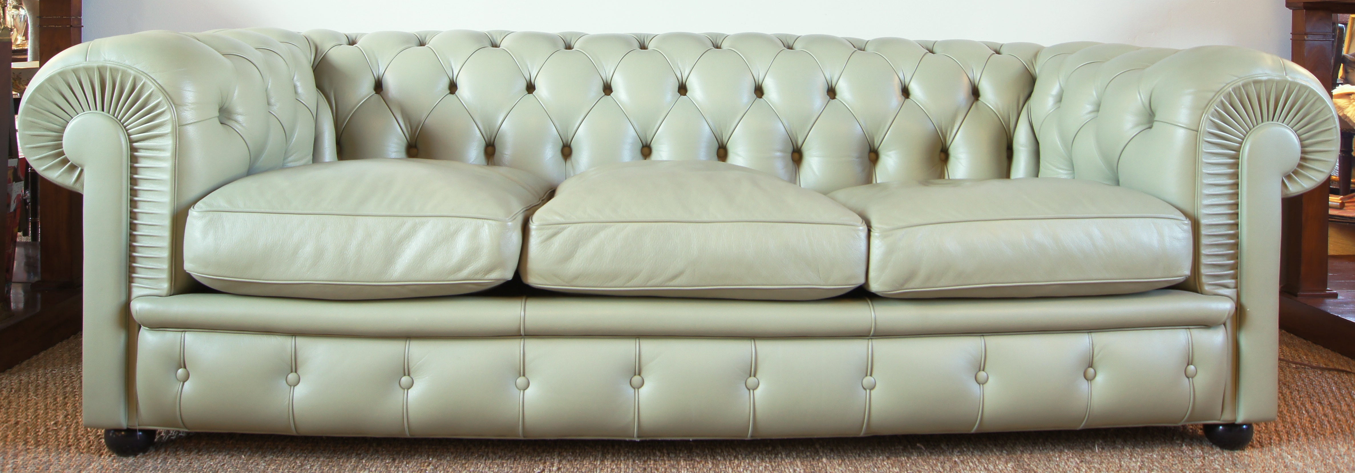 Chesterfield Style Sofa by Poltrona Frau