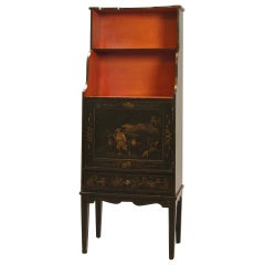 Small Chinoiserie Decorated Bookcase