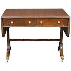 Regency Style Mahogany Sofa Table 4