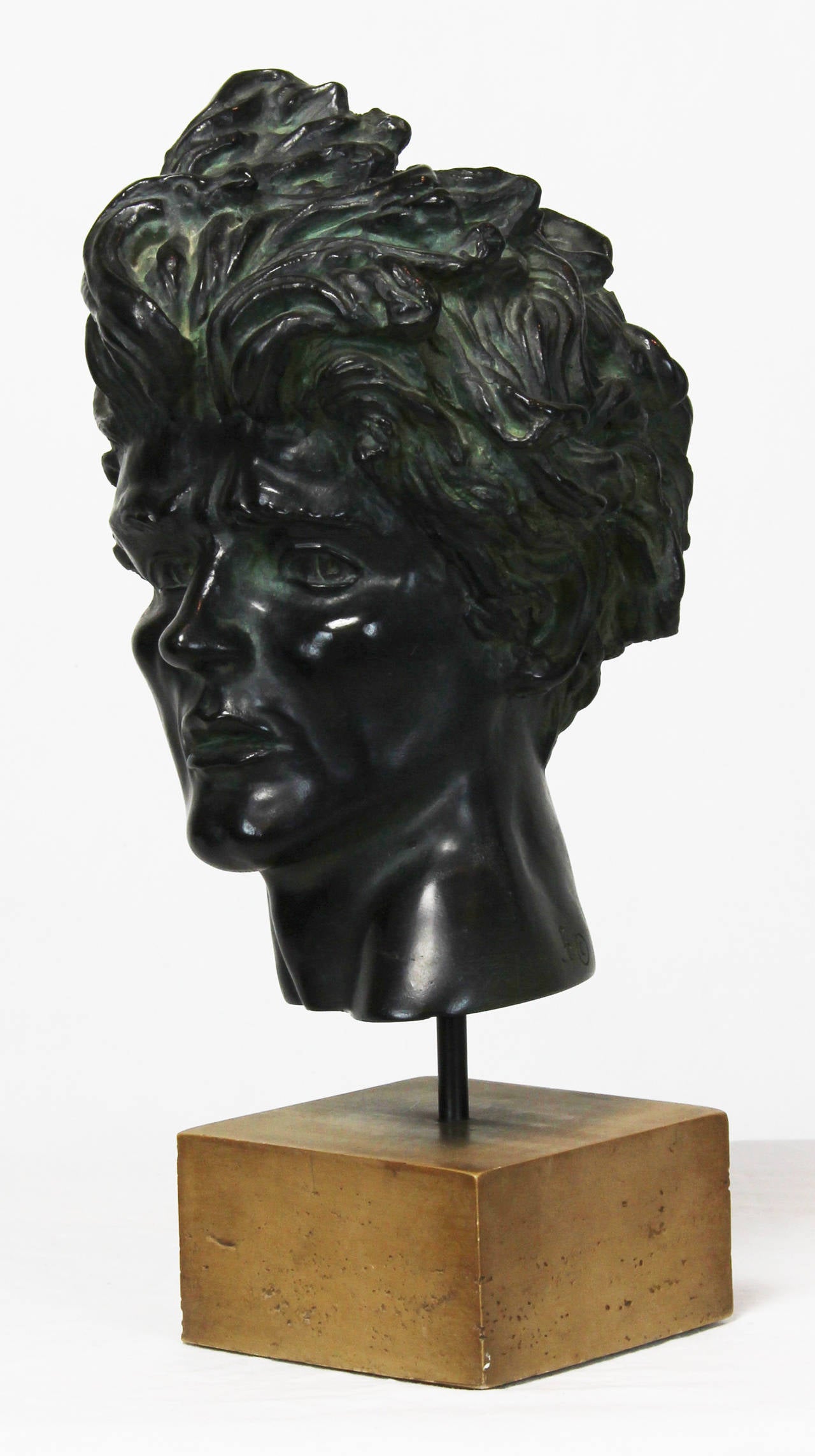 Mid-20th Century Heroic Head by Edward Melcarth