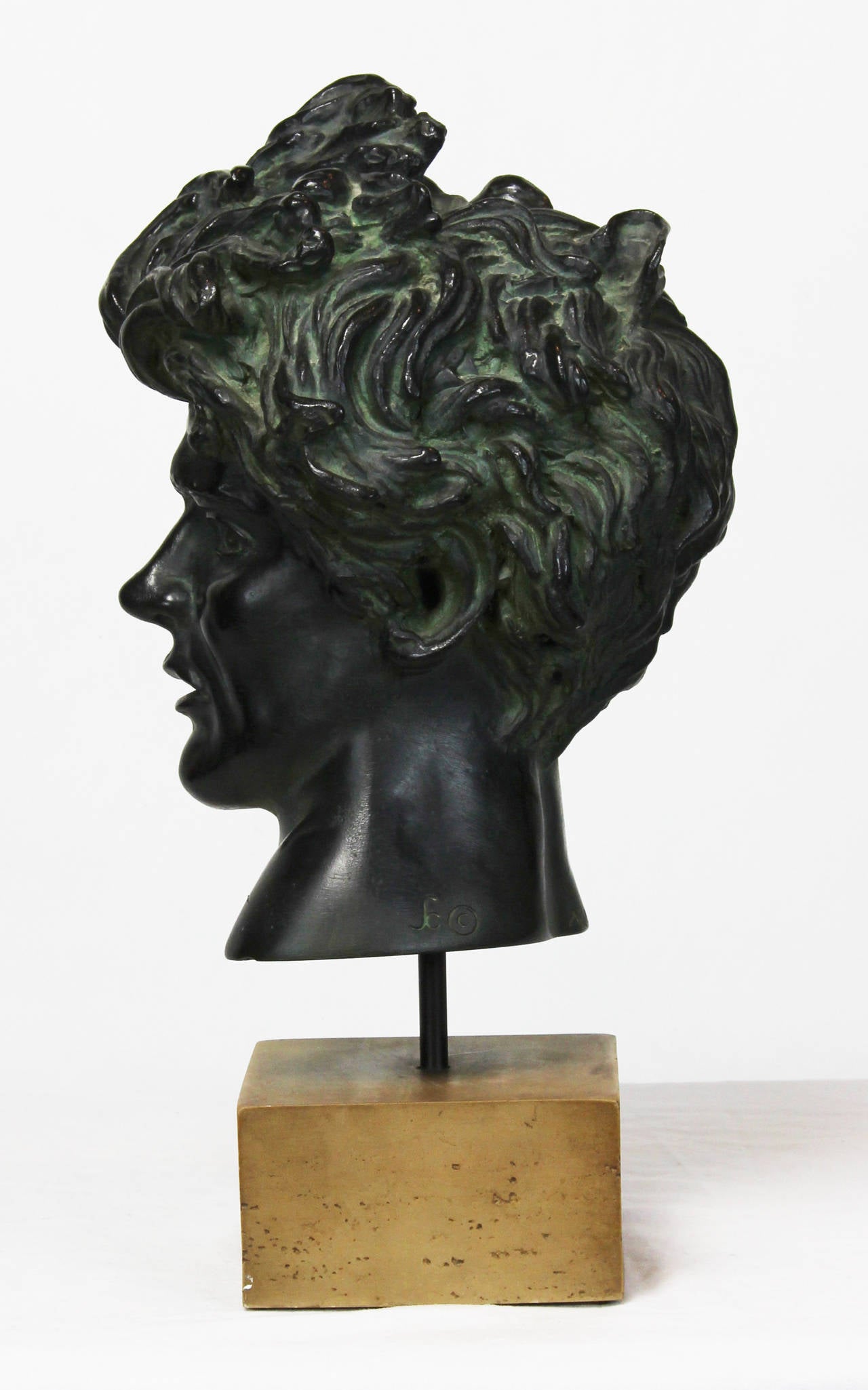 Mid-20th Century Heroic Head by Edward Melcarth