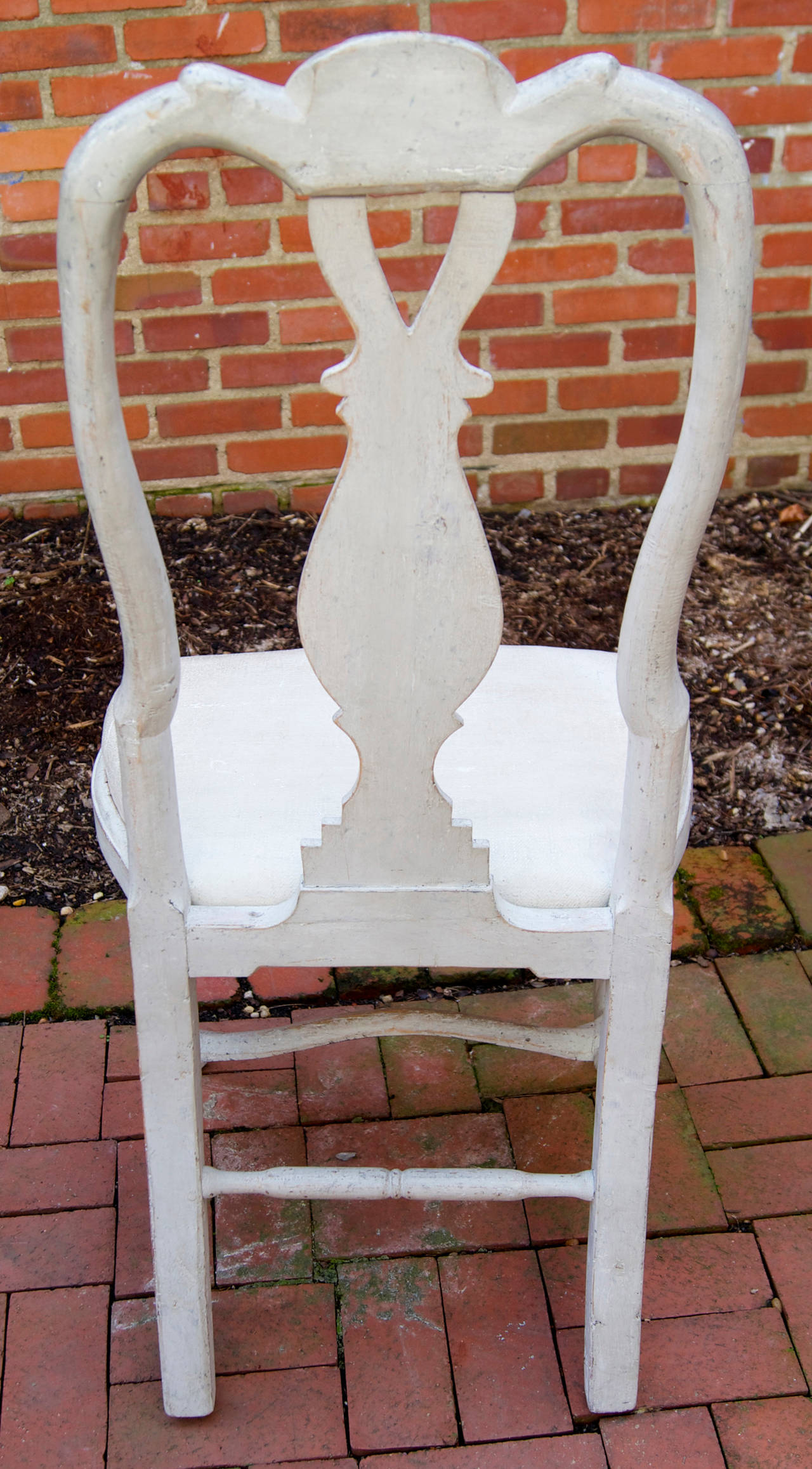 18th Century Swedish Painted Side Chairs 1