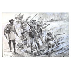 Civil War Painting by John William Thomason Jr.