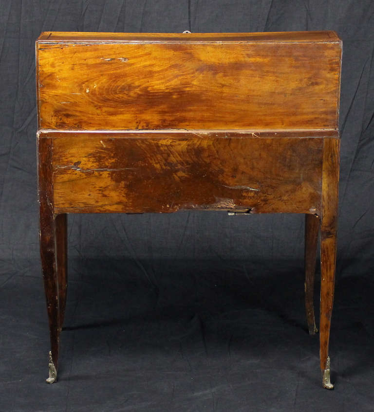 18th Century and Earlier Late 18th Century French Provincial Slant Front Desk