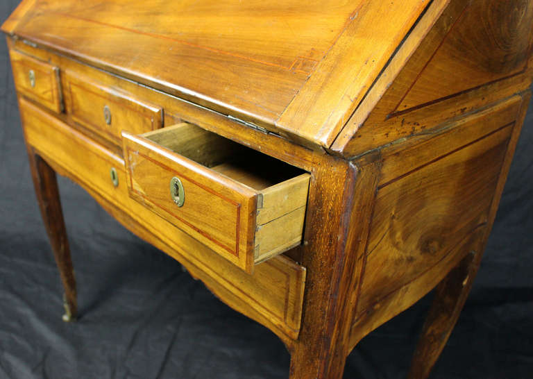 Late 18th Century French Provincial Slant Front Desk 2