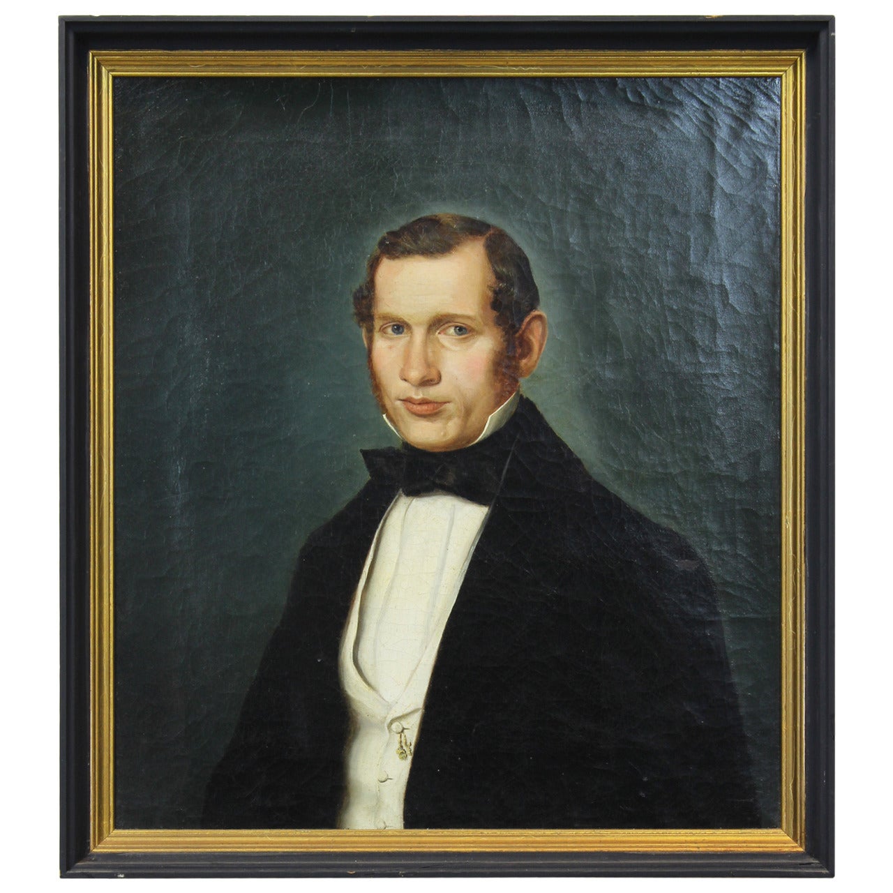 Very Fine 19th Century American Portrait of a Gentleman