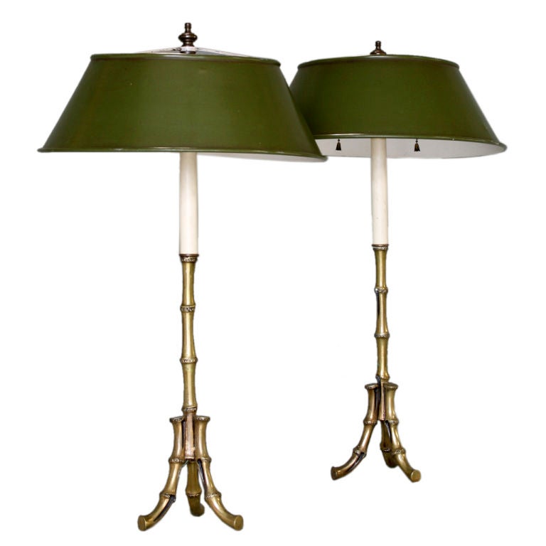 Pair of Maison Bagues Table Lamps