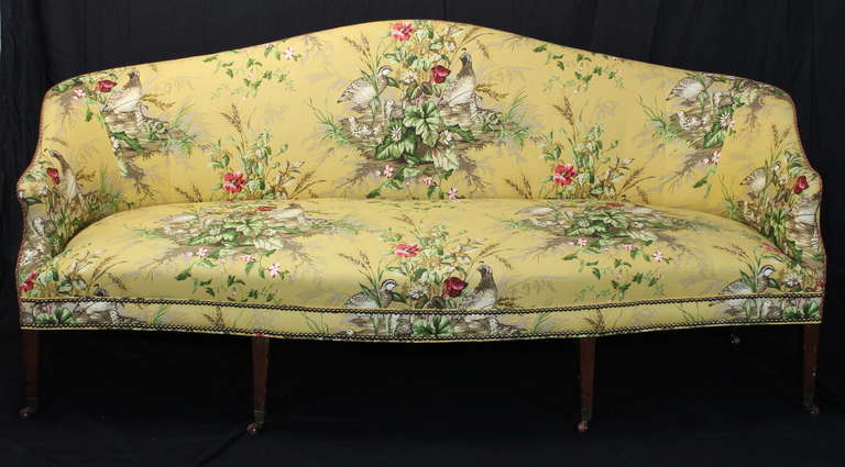 Early 19th Century Federal Sofa In Excellent Condition In Kilmarnock, VA