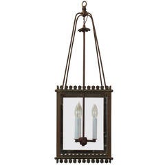 English Gothic Style Copper Lantern