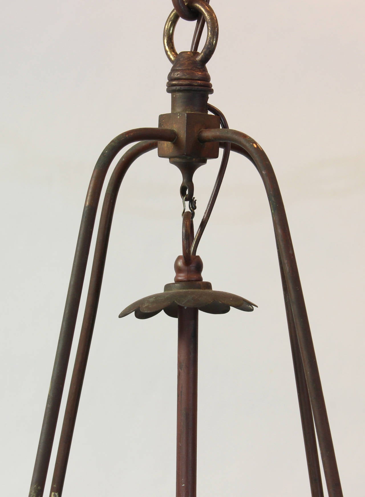 English Gothic Style Copper Lantern 4