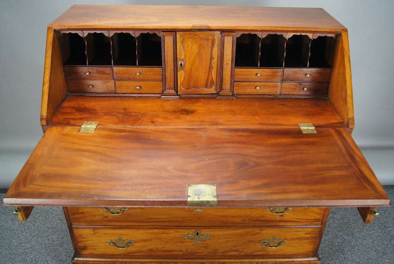 18th Century and Earlier 18th Century American Slant Front Desk