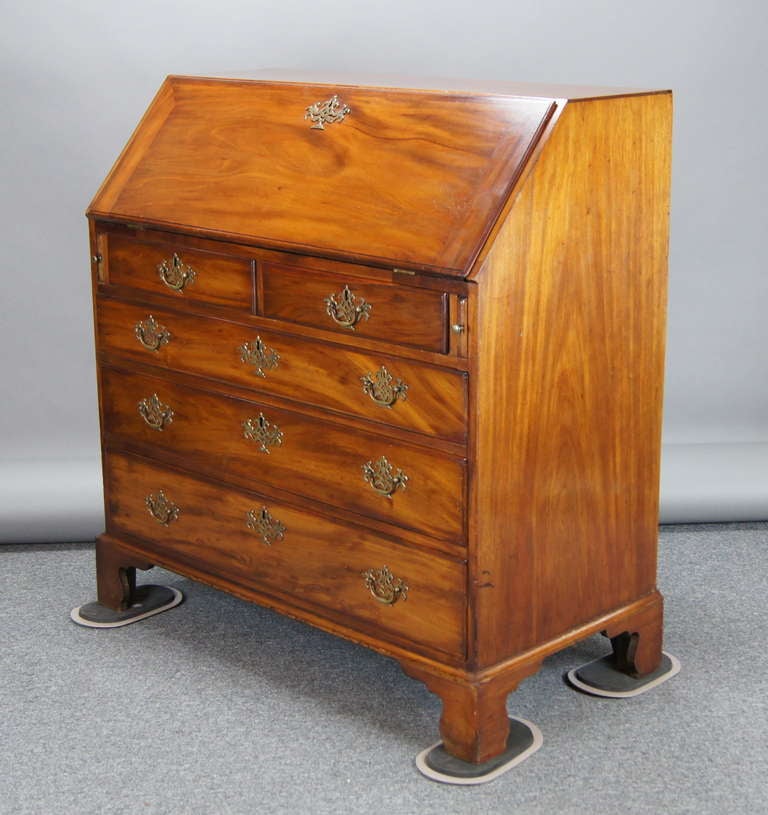 Wood 18th Century American Slant Front Desk