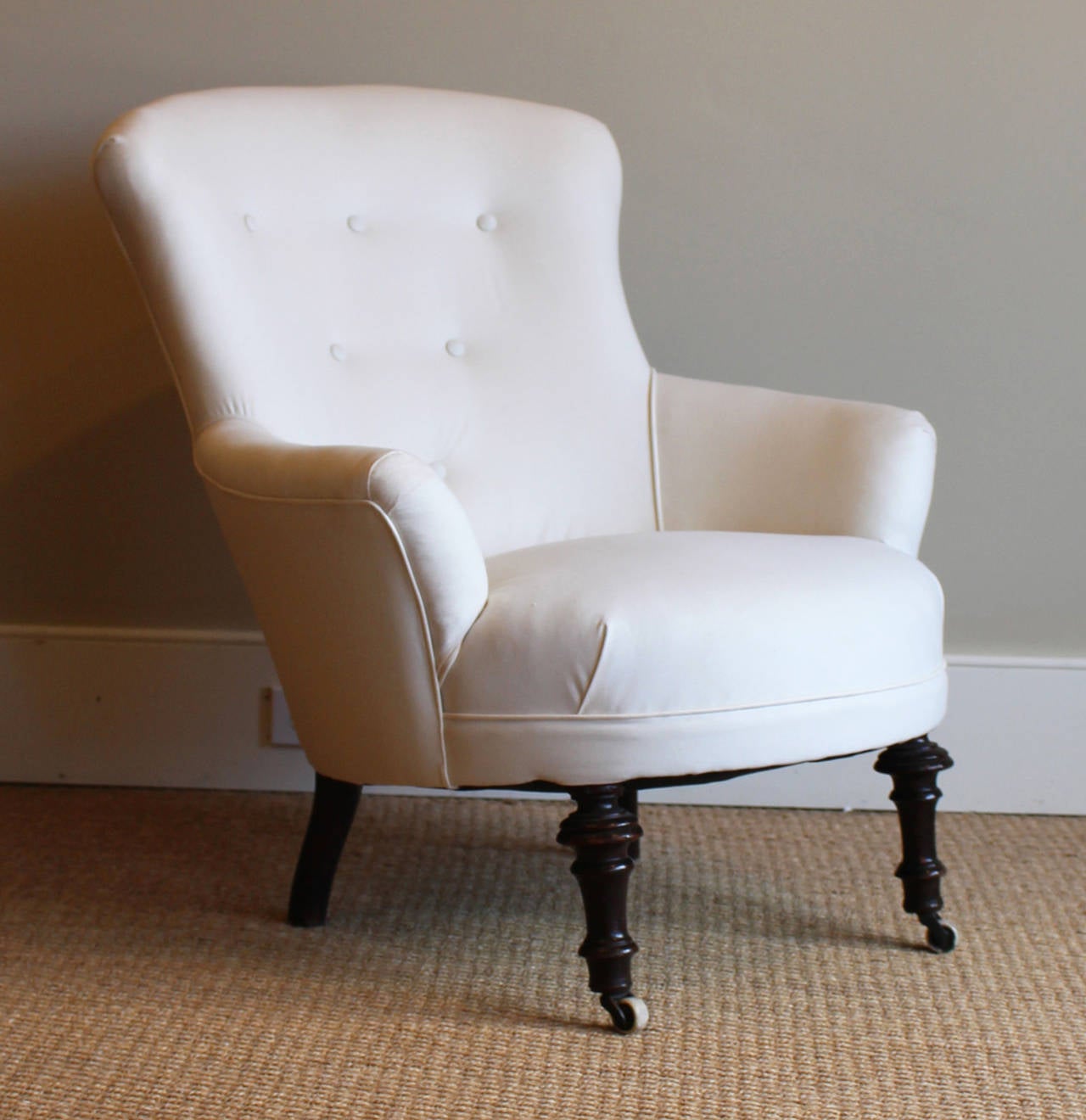 Early 20th Century Diminutive English Slipper Chair