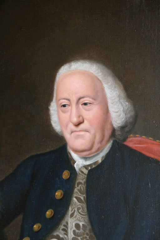 Large 18th Century Double Portrait In Excellent Condition For Sale In Kilmarnock, VA