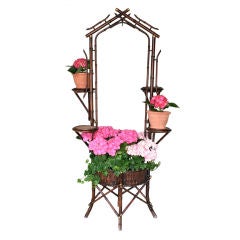 Vintage Exceptional Bamboo Plantstand