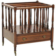 Mid-19th Century Walnut Canterbury 6